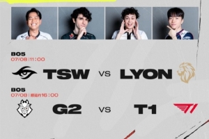 26MSI淘汰赛第五日首发名单：Caps大战Faker，米勒解说登台
